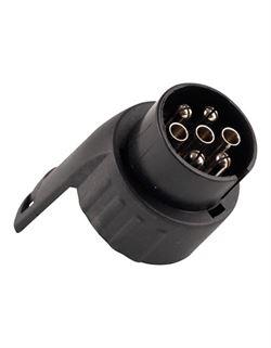 HABA Kort Adapter fra 7-polet til 13-polet - Anvendes når påhængsvogn er monteret med 13-pol.